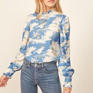 Taylor Swift Reformation Cielo blouse, S